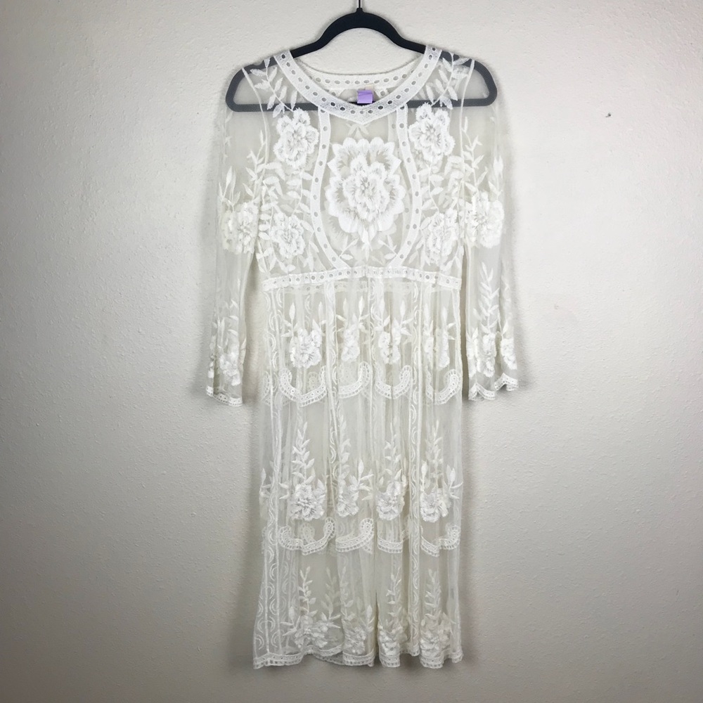 Lace Bohemian Dress